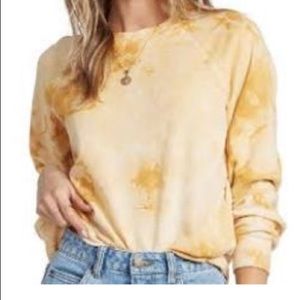 NWT Billabong retro tie-dye sweatshirt